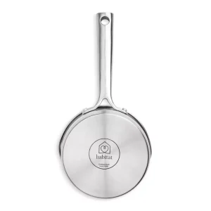 Habitat 14cm Brushed Stainless Steel Milk Pan