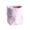 Ceramic Kraft Paper Bag Flower Pot Green Plant Potted Plant - Image 6