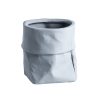 Ceramic Kraft Paper Bag Flower Pot Green Plant Potted Plant - Image 3
