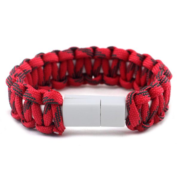 Mobile Phone Data Line Wholesale Nylon Woven Mobile Phone Fast Charge Data - Image 2