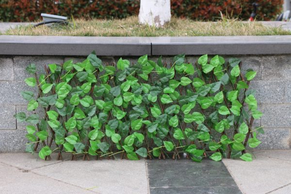 Simulation Fence Garden Outdoor Wooden Fence Plant Garden Fence Fence Fence Decorative Fence Telescopic Wooden Fence - Image 6
