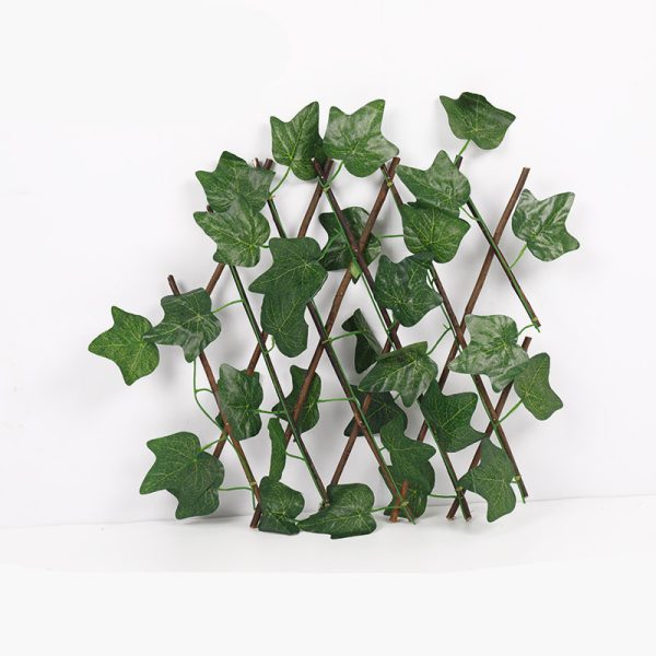 Simulation Fence Simulation Plant Plant Fence Courtyard Wooden Telescopic Guardrail - Image 3