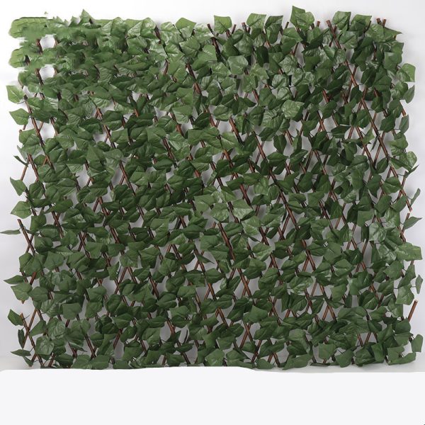 Simulation Fence Simulation Plant Plant Fence Courtyard Wooden Telescopic Guardrail - Image 6