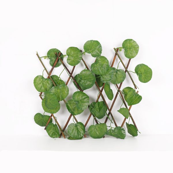Simulation Fence Simulation Plant Plant Fence Courtyard Wooden Telescopic Guardrail - Image 2