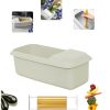 Plastic Kitchen Cooking And Noodles Dual-purpose Plastic Storage Box Kitchen Supplies Gadget Set - Image 5