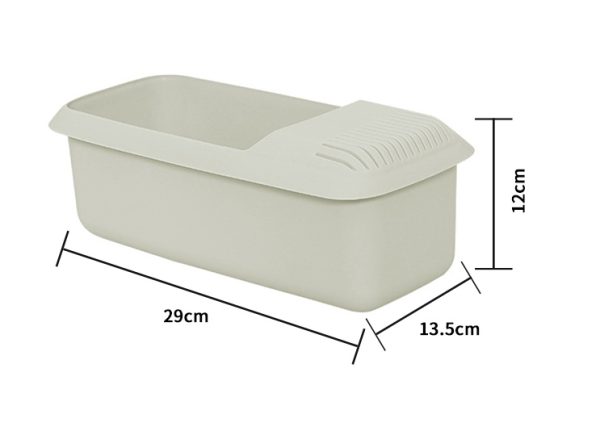Plastic Kitchen Cooking And Noodles Dual-purpose Plastic Storage Box Kitchen Supplies Gadget Set - Image 4
