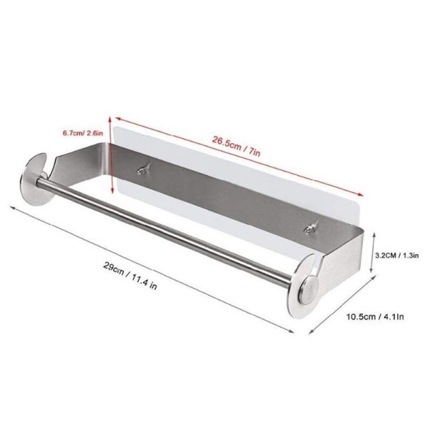 Kitchen paper towel rack shelf - Image 2