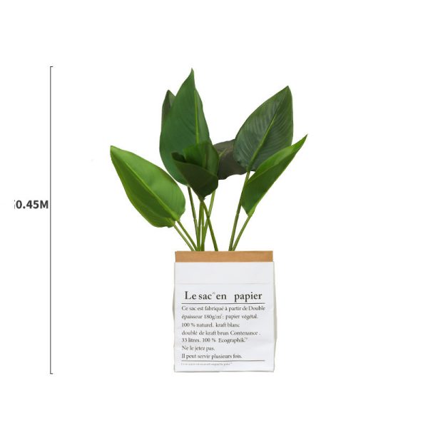 Simulated green plant decoration