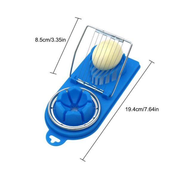 Kitchen stainless steel egg slicer - Image 4