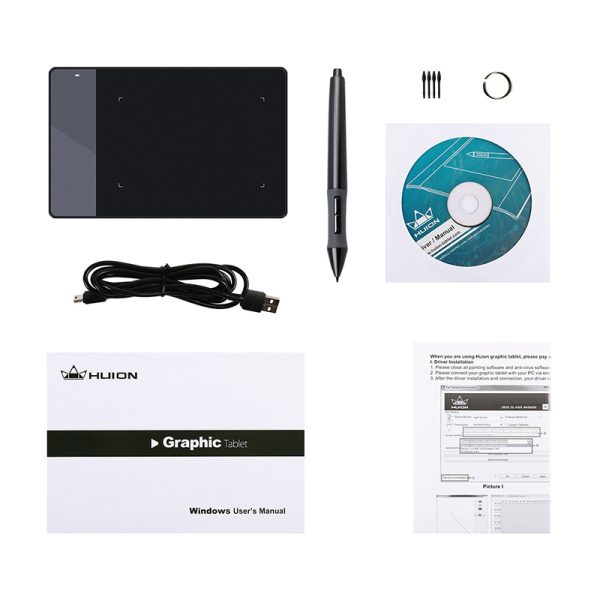 HUION 420 electronic drawing board - Image 4