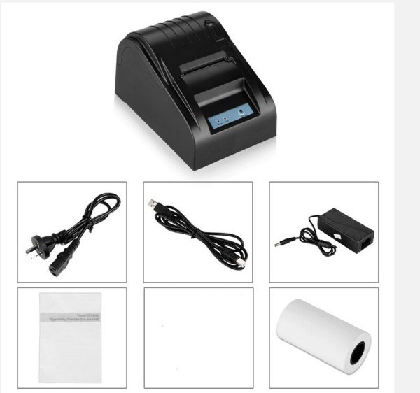 Thermal printer POS-5890T supermarket cash register printer usb small ticket printer - Image 5