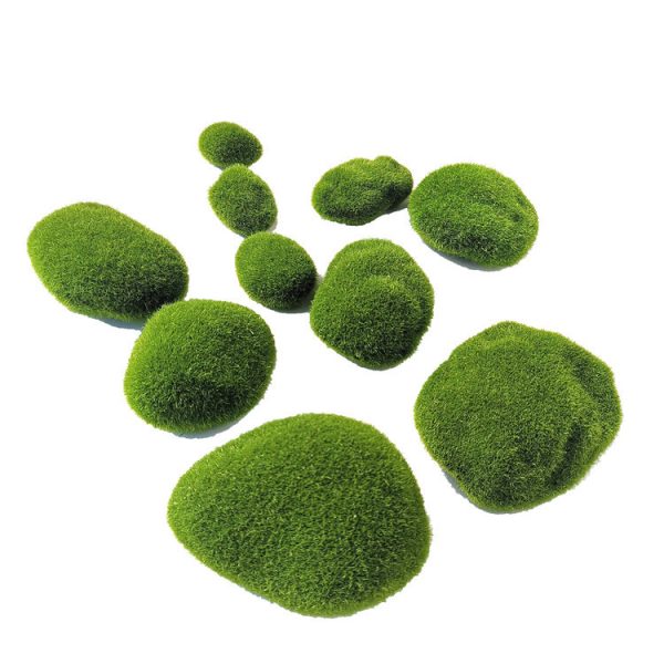 Plant Landscape Green Plant Window Display Bonsai Fake Moss - Image 5