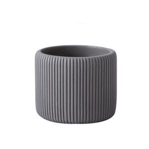 Creative Morandi Color Succulent Cylindrical Flower Pot Simple Style Plant Potted Plant