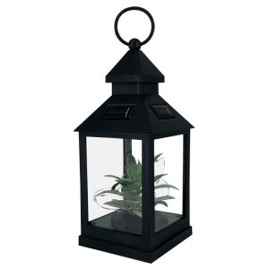 Solar Plant Wind Lantern 20LED String Light Outdoor Garden