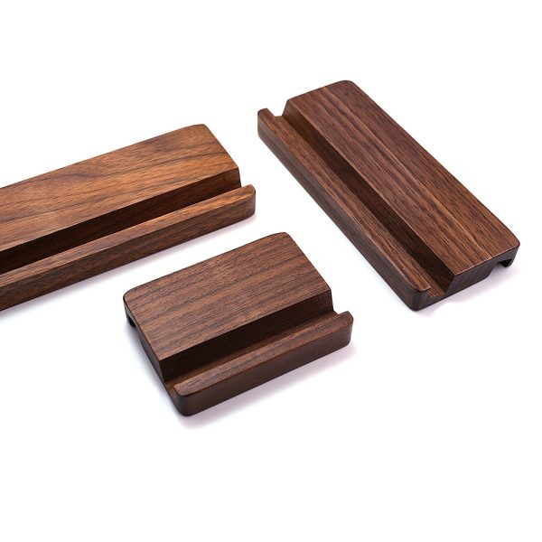 Black Walnut Mobile Phone Holder Mobile Phone Holder Portable And Simple - Image 2